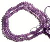 16 inch strand of 3x5mm Smooth Rondelle Amethyst